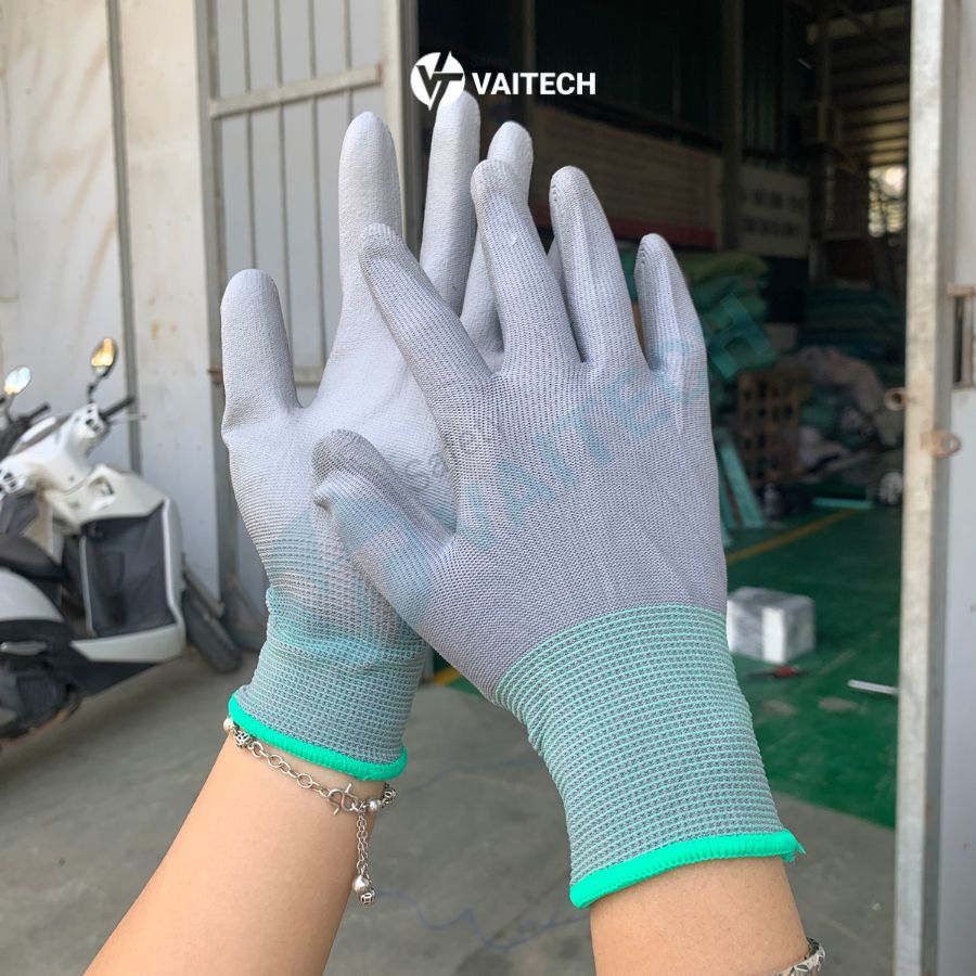 Găng tay PU phủ ngón không chống tĩnh điện T121, Size M