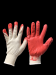 Găng tay sợi phủ sơn đỏ loại xịn T134